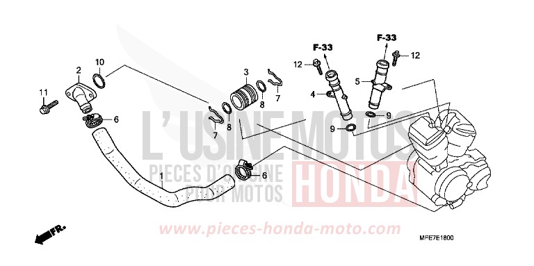 WASSERROHR von Shadow Aero GRAPHITE BLACK (NHB01A) von 2008